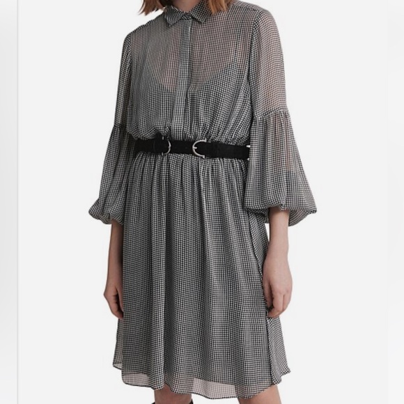 WITCHERY Houndstooth Dress - Picture 2 of 8